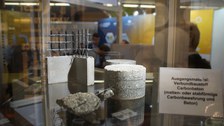 C³ Messestand BAU2019 Vitrine Abbruch