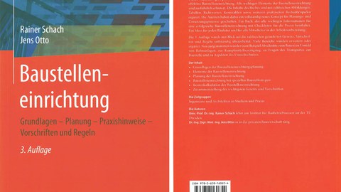 Einband Baustelleneinrichtung Band 3