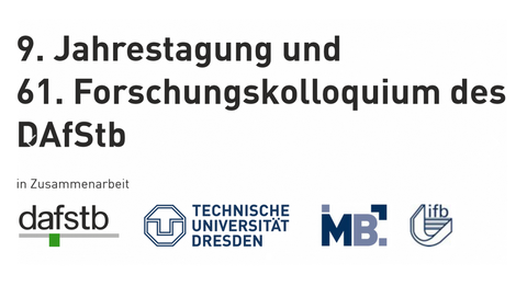 9.Jahrestagung und 61. Forschungskolloqium des DAfStb
