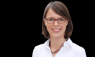 Photo shows a portrait of Ms Marina Stümpel