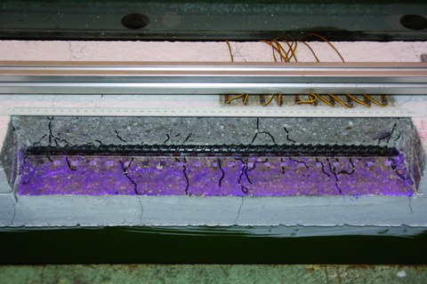 Internal micro-cracking in the bond zone of RC