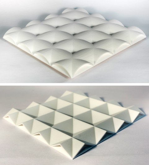 Initial shape ideas for the concrete structures