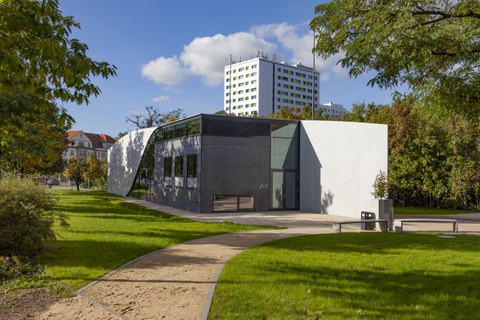 Carbonbetongebäude CUBE 