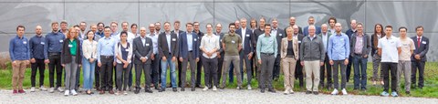 Group photo at the kick-off meeting of SPP 100+ on 13.09.2022 in Dresden