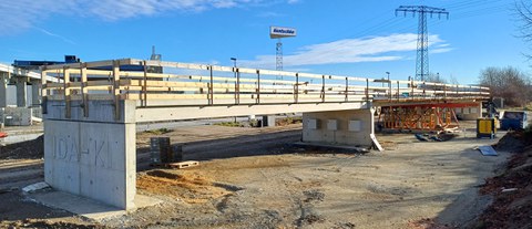 Construction state of the openLAB in December 2023
