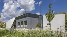 Carbonbetonhaus CUBE auf dem Campus der TU Dresden