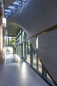 Foto zeigt IMporessionen vom Bau des Carbonbetonhauses CUBE in Dresden