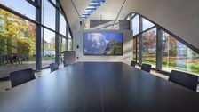 Foto zeigt IMporessionen vom Bau des Carbonbetonhauses CUBE in Dresden