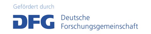Grafik zeigt das Logo der DFG