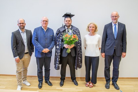 Erfolgreiche Promotionsveranstaltung von Iurii Vakaliuk