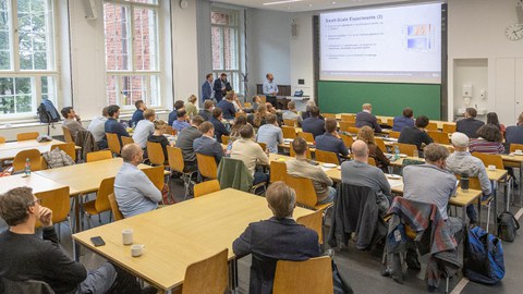 n zahlreichen Vorträgen wurden die Ergebnissen der ersten Förderphase vorgestellt 