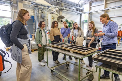 Probestudium Ingenieurwissenschaften zu Gast bei der Fakultät Bauingenieurwesen