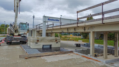 Aktueller Stand an der Forschungsbrücke openLab in Bautzen