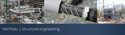 Grafik zeigt Bilder zum Thema Hochbau
