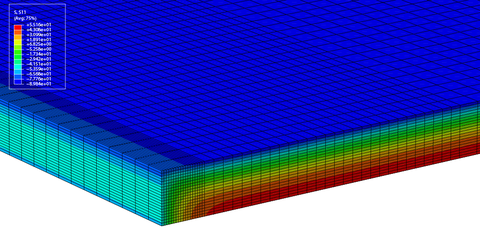 bearing capacity of tempered glass with reground edges