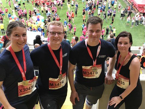 Teilnehmer der REWE Team Challenge 2018