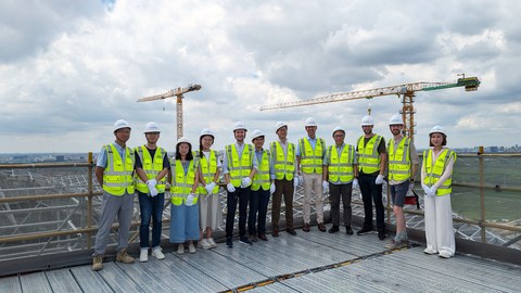Gruppenfoto G60 Baustelle