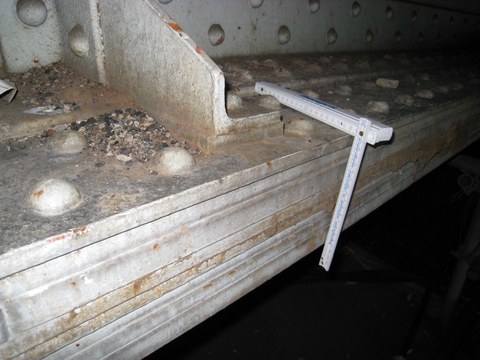 Blechpaket Hauptträger Kennedeybrücke Bonn