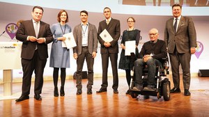 Foto mit den Preisträgern des Bundesteilhabepreises 2019