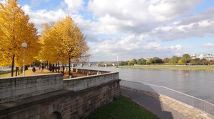 Elbe im Herbst