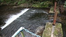 Outlet of the field testing facility