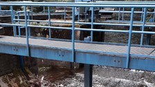 Entrance to the field testing facility