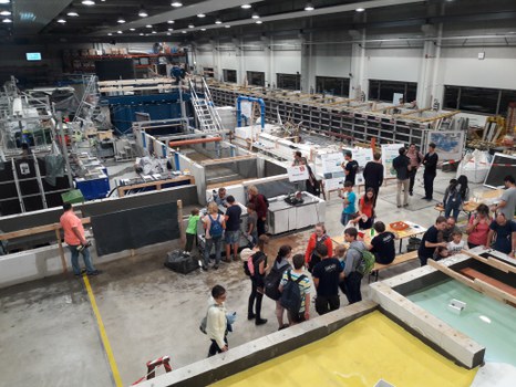 Lange Nacht der Wissenschaft in der Wasserbauhalle