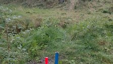 Final groundwater monitoring station with integrated piezometer