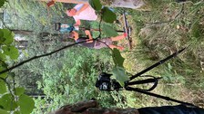 Installation of groundwater monitoring wells using an electric drill