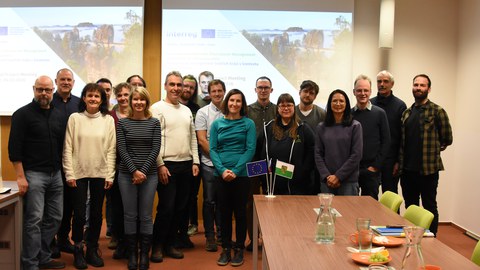 Group photo of the BIBOB team at CZU Prague.