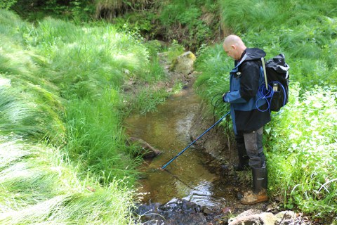 In-situ Feldmessungen zur Ermittlung der Flusshydraulik