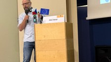 Vortrag während des Workshop