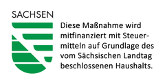 Finanziert durch den Freistaat Sachsen