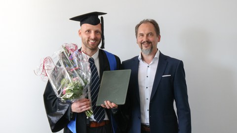 Kai Wilhelm und Professor Mechtcherine
