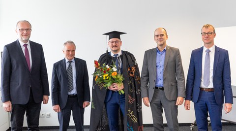 Gruppenbild der Promotionskommission