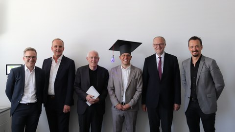 Gruppenbild der Promotionskommission