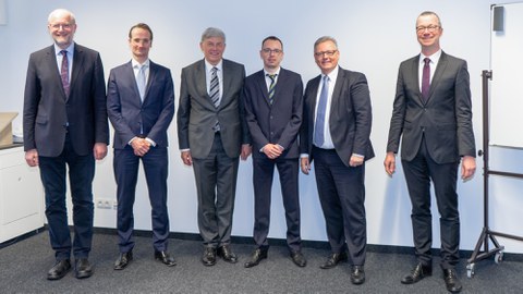 Gruppenbild der Promotionskommission