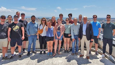 Gruppenbild der Exkursionsteilnehmer