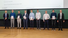 Gruppenbild auf der Bühne