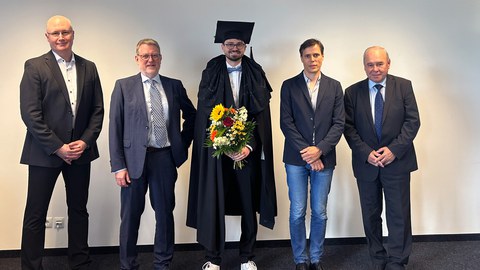 Gruppenbild der Promotionskommission