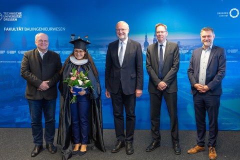 Gruppenbild der Promotionskommission