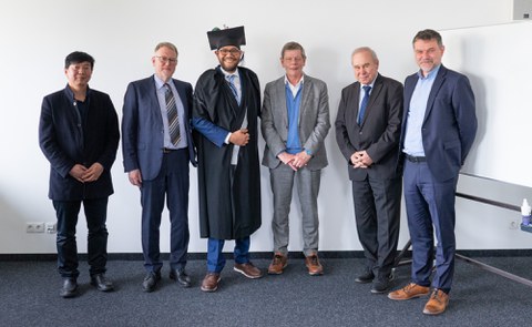 Gruppenfoto der Promotionskommission
