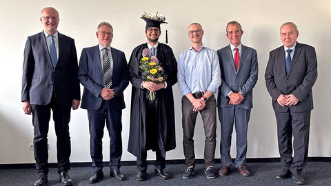 Gruppenbild der Promotionskommission