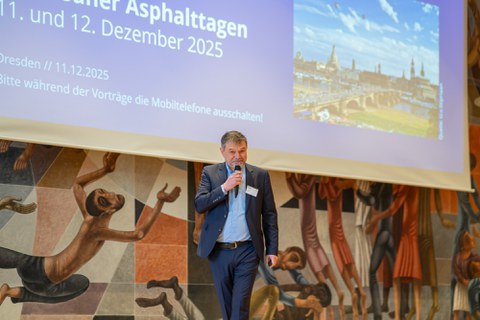 Referent auf der Bühne