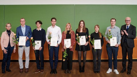 Gruppenbild der Preisträger