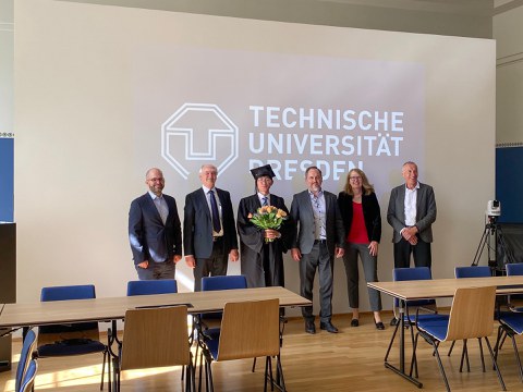 Gruppenbild der Promotionskommission