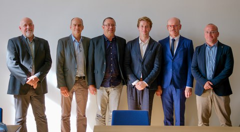 Gruppenbild der Promotionskommission