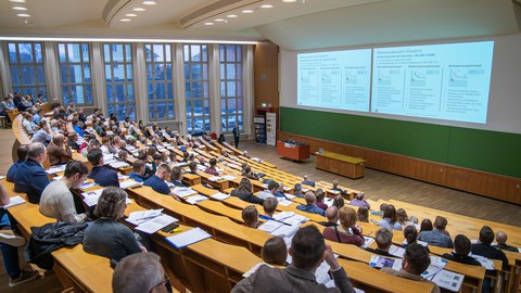 Blick in das Auditorium
