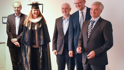 Katharina Bergholz, Promotionskommision