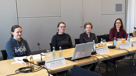 Gesprächsführende des Fachgesprächs bei den Grünen